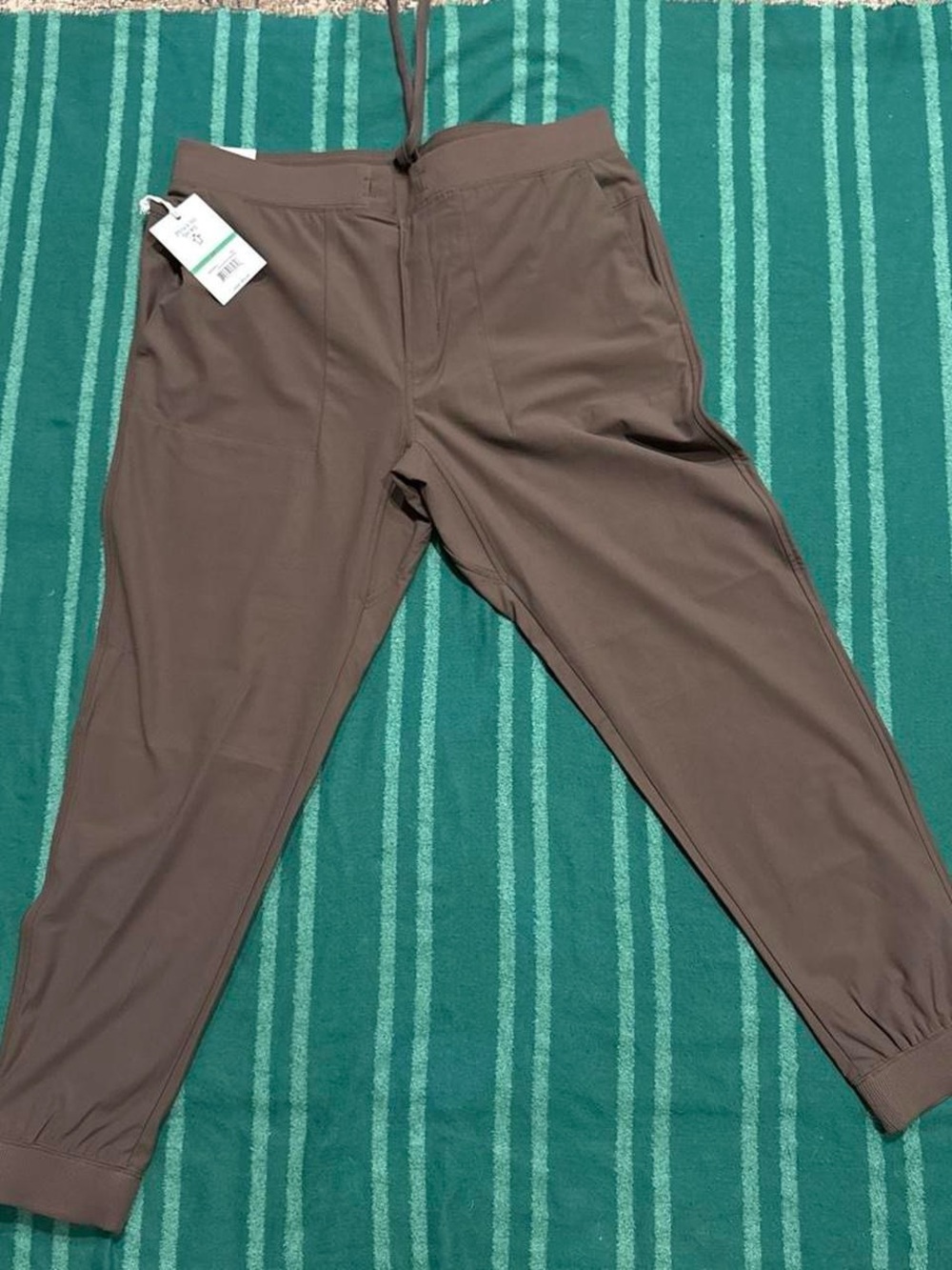 Original Penguin Men's Brown Jogger Sweatpants